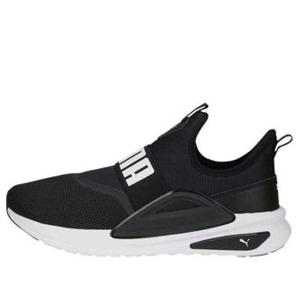 Puma Softride Enzo Evo Slip-On Black White 377875-01