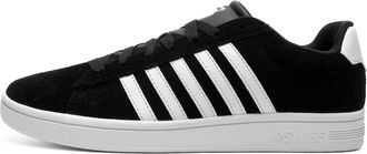 K-Swiss K-Swiss K Swiss Court Tiebreak II Suede Mens Trainers - Black - Size UK 11