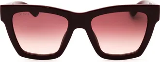 Gucci GG1714S Cat Eye Sunglasses - Burgundy