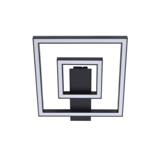 Lindby L&aacute;mpara De Techo Led madamo En Negro Aluminio - Lindby