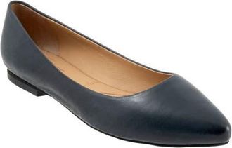 Trotters Estee Ballet Flat in Navy at Nordstrom, Size 10.5