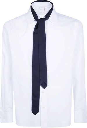 sacai Hombre, Camisas, Blanco, Talla: M