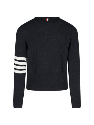 Thom Browne Mens Sweaters Black Cashmere
