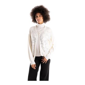 Brand Unique Donna, Maglie, Bianco, S, new