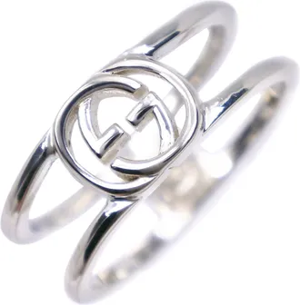 Gucci Silver 925 Band Ring (Pre-Owned)