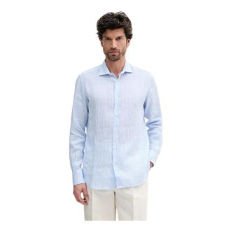 MC2 Saint Barth Casual Shirts - Heren - Casual Overhemden - Blauw - L - Overhemden