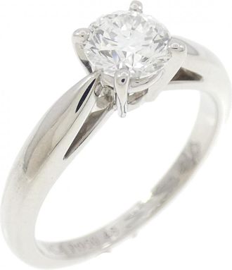 Van Cleef & Arpels Platinum 950 Band Ring (Pre-Owned)