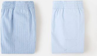 Mango Pack 2 boxer combinati celeste - Uomo - XL - MANGO MAN