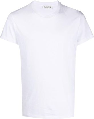 Jil Sander crew-neck cotton T-shirt - men - Cotton - L - White