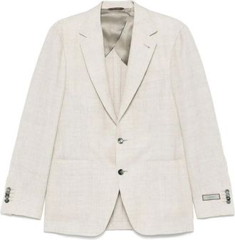 Canali Blazer monopetto - Toni neutri
