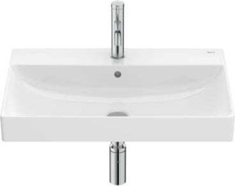 Roca Lavabo De Porcelana Mural Para Pedestal O Semipedestal Ona Roca Medidas: 650x460x160 Mm