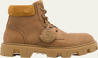 Moncler Mens Peak City Lace Up Boots