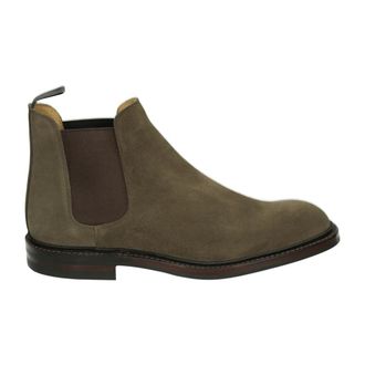Crockett & Jones Heren, Schoenen, Groen, Maat: 43 EU Suède