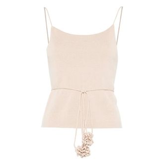 By Malene Birger Sleeveless Tops - Tops - Mujer - Beige - S