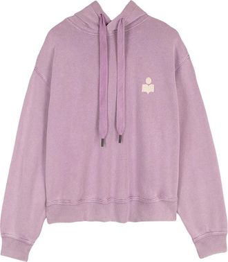 Isabel Marant Salmy Hoodie - Dames - Hoodies - Roze - L - Katoen - Hoodies & sweatvesten