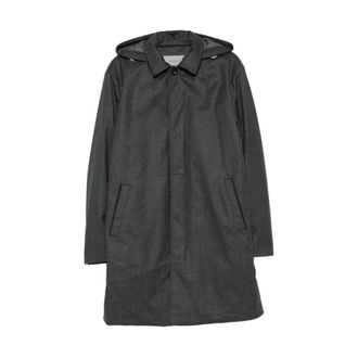 Canali Rain Jackets - male - Canali - Parkas - Gray - XL - Coats