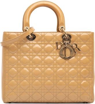 Dior Pre-owned Dior Large Patent Cannage Lady Ladies 6ZA48CC5DF9QPMNA