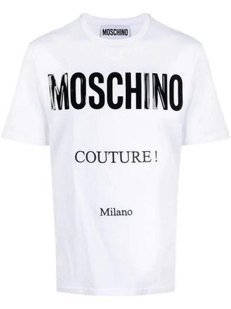 Moschino T-Shirt Wei&szlig;
