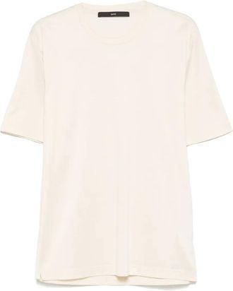 SAPIO cotton T-shirt - Neutrals