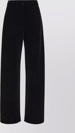 Sportmax trousers velvet jewel detail