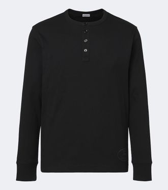 Burberry Cotton Henley shirt