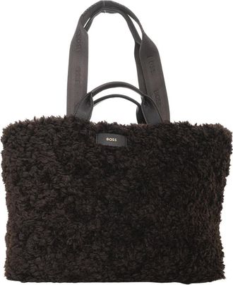 HUGO BOSS Borsa Tote Grande Palmah - - Bags - Donna - Marrone - ONE SIZE