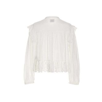 Isabel Marant Womens White Viscose Top