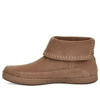 UGG (WMNS) UGG Kavar Varney Fleece Lined Snow Boots Dark Brown 1104653-AMP