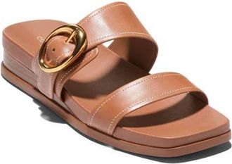 Cole Haan Oaklynn Wedge Sandal in Ch British Tan Leather at Nordstrom, Size 10.5