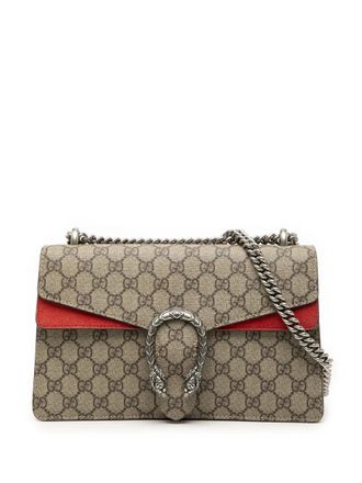 Gucci 2016-2025 Medium GG Supreme Dionysus shoulder bag - Brown