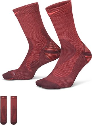 Nike Unisex Running Lightweight Crew Socks (1 Pair) in Purple | HV6919-502