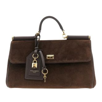 Dolce & Gabbana Suede leather My Sicily handbag Woman One Size