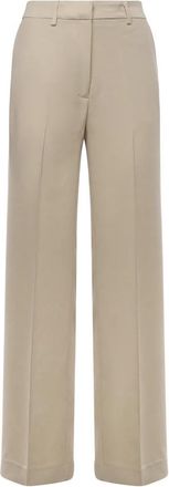 ottod'Ame Beige Broek Pant - Dames - Wijde Broeken - Beige - S - Broeken