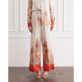 Aqua Blu Australia Lexi Pants in Bouquet at Nordstrom, Size X-Large 30