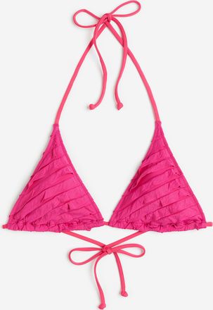 H&M Triangel-Bikinitop - Pink