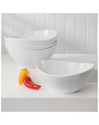 Euroceramica Highlands 4Pc Serving Bowl Set