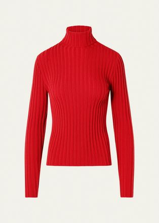 Akris Wool Knit Turtleneck Sweater