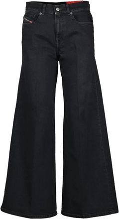 Diesel Wide Jeans - Dames - Loose Fit Jeans - Zwart - W27 - Jeans