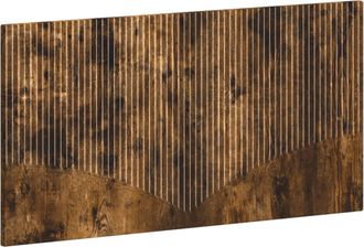 vidaXL Cabecero Montada En La Pared Hoorn Roble Ahumado Vidaxl