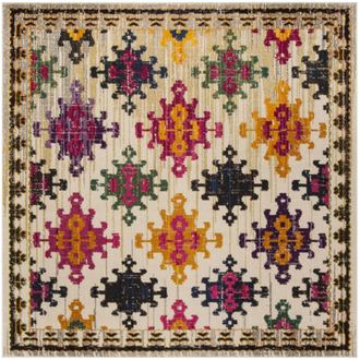 Safavieh Alfombra marfil/multicolore 122 x 122 cm