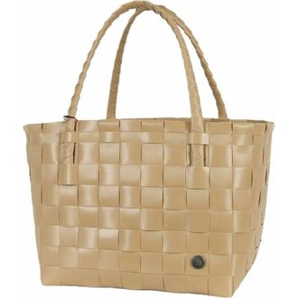 Handed By Paris Recycled Plastic Tote Bag in Khaki at Nordstrom, Size Medium