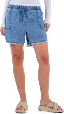 HINT OF BLU Beach Soft Shorts in Bay Blue at Nordstrom, Size X-Small