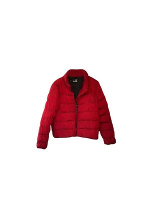 Moschino Love Red Down Puffer Jacket Size 40