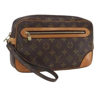 Louis Vuitton Borsa Clutch Monogram Pre-owned - - Pre-owned - Donna - Marrone - ONE SIZE