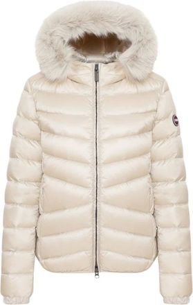 Colmar Caption Puffer Jacket - Dames - Sport - Beige - Maat: S Poliester