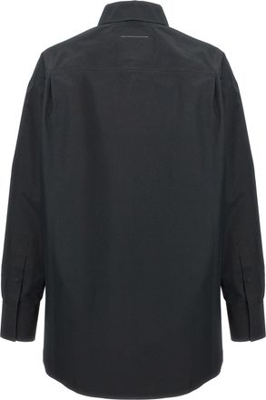 Maison Margiela Womens Black Polyester Blouse