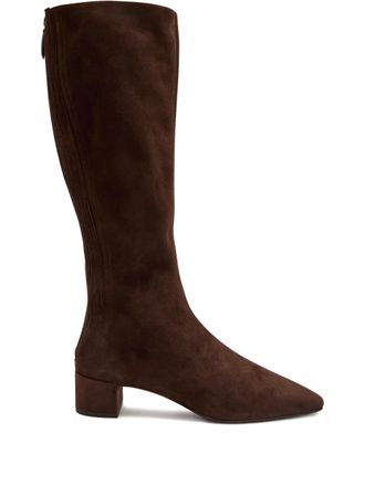 Aquazzura Stivali con tacco largo - Marrone
