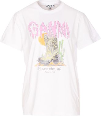 Ganni T-Shirts And Polos