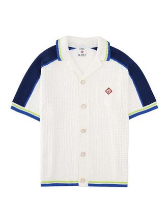 Casablanca Crochet Shirt With Logo