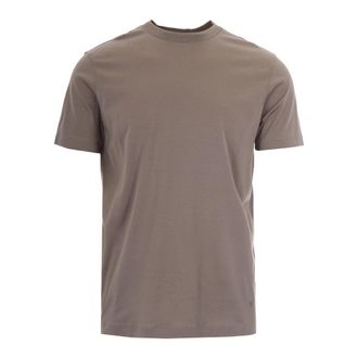 Emporio Armani T-Shirts - Heren - T-shirts - Bruin - M - Katoen - Tops